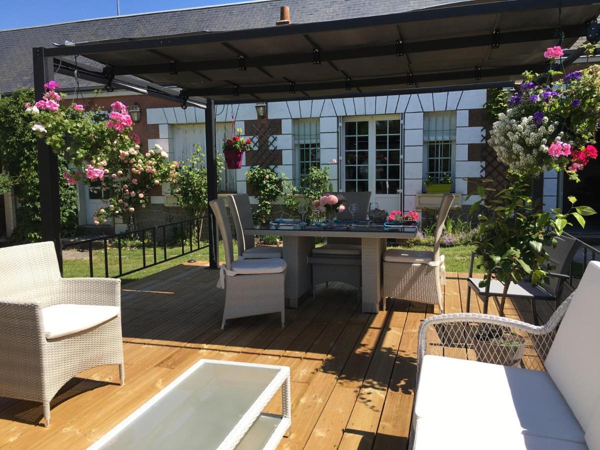 La Bauldiniere Bed and Breakfast Tauxigny Exteriör bild