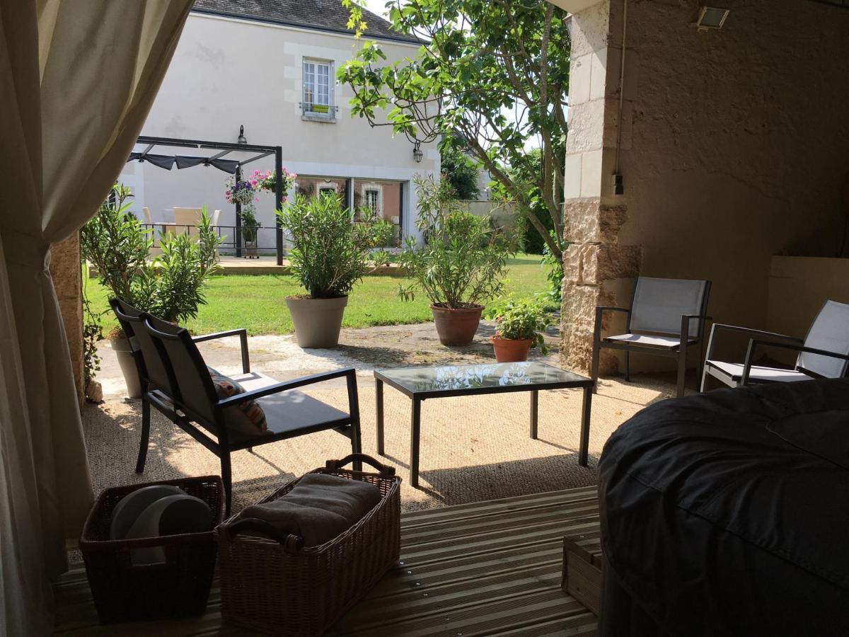 La Bauldiniere Bed and Breakfast Tauxigny Exteriör bild